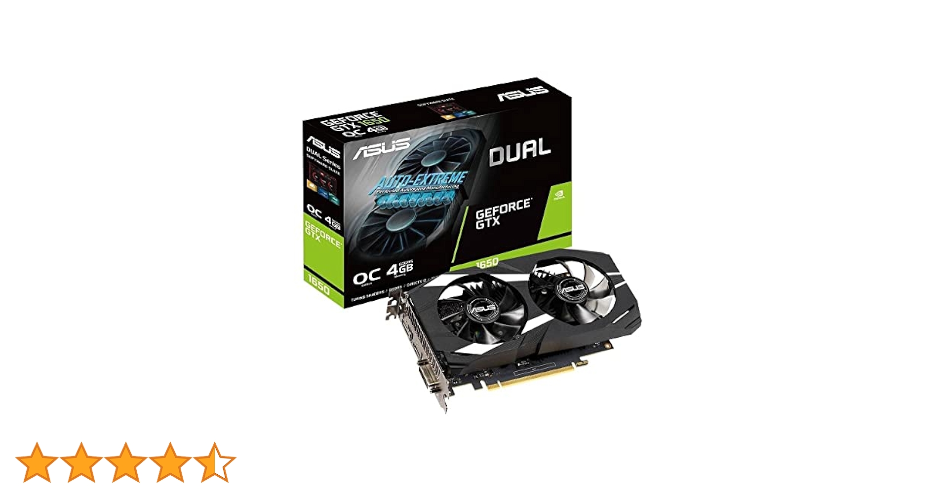 Amazon | ASUS Dual NVIDIA® GeForce GTX™ 1650 搭載ビデオ